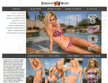 Tablet Screenshot of jamaicanstyleinc.com